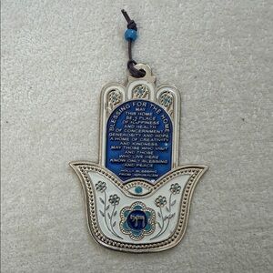 Hamsa Home Blessing Wall Hanging